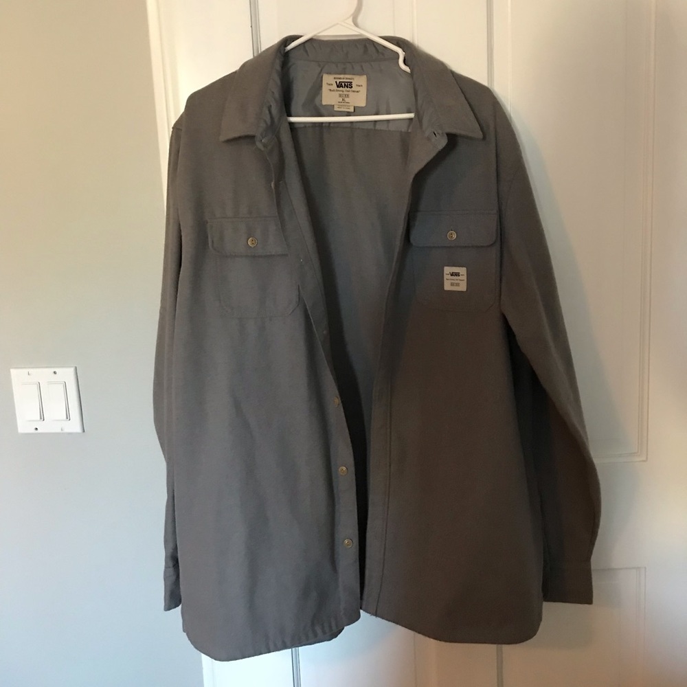 vans men’s button up